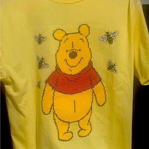 Yellow Winnie the Pooh Kids Shirt